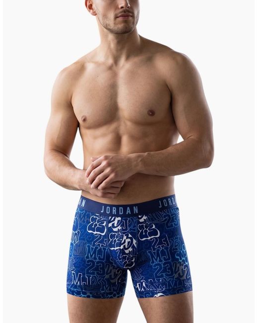 Nike Blue Boxer Brief Jordan Soft Underwear for men
