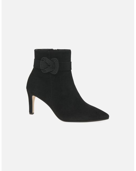 Gabor Black Badger Ankle Boots
