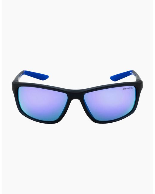 Nike Blue Adrenaline 22 M Matte Obsidian Sunglasses