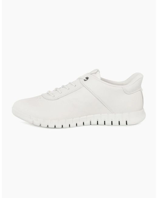 Ecco White Gruuv Lite W Trainers