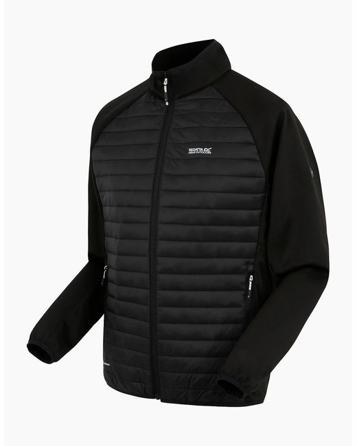 Regatta Black Clumber Hybrid Jacket for men