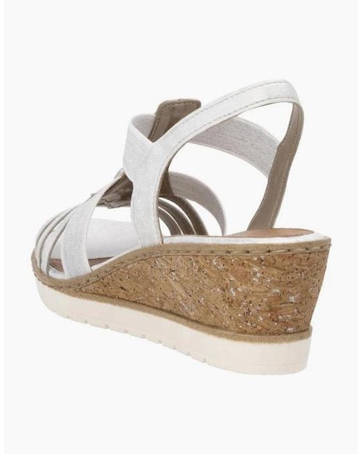 Remonte White Ladies Sandals R6264-92