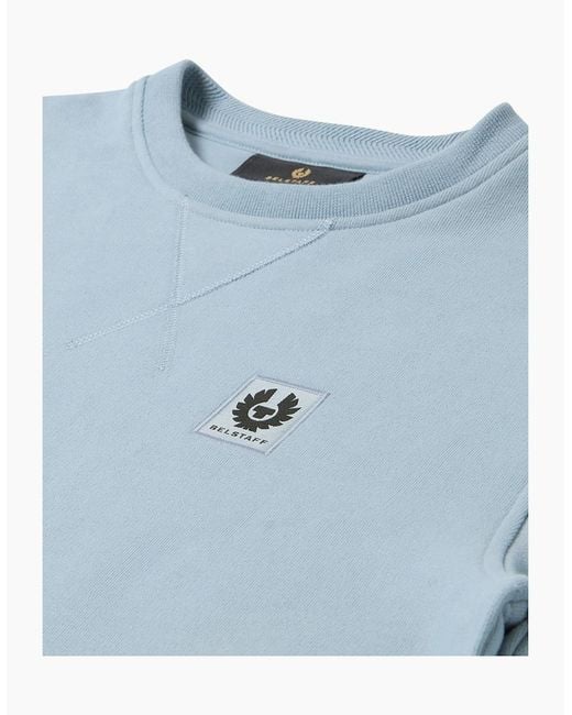 Belstaff Blue Sweatshirt Mist for men