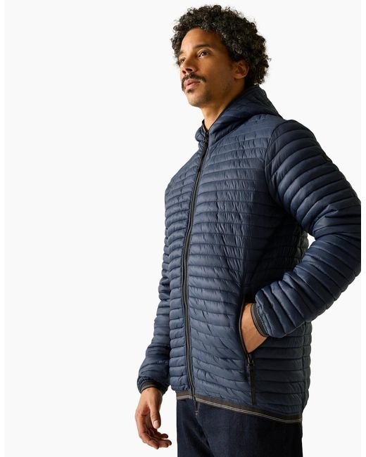 Regatta Blue Rigain Padded Jacket for men