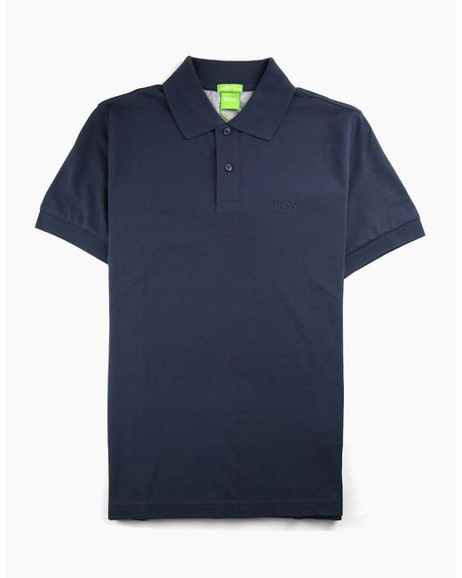 Boss Blue C-Firenze Short Sleeve Polo Shirt for men