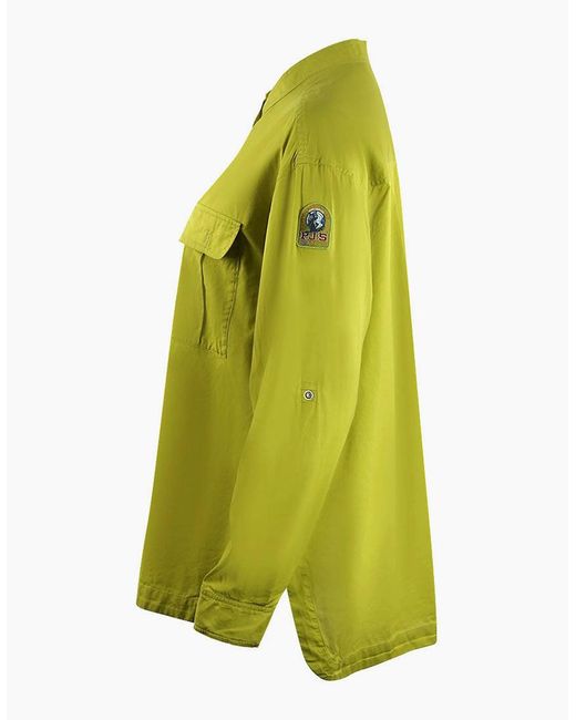 Parajumpers Green Nevaeh Woodbine Casual Shirt