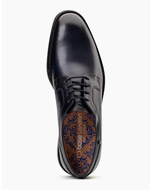 Base London Black Sleeve Lace Up Shoes for men