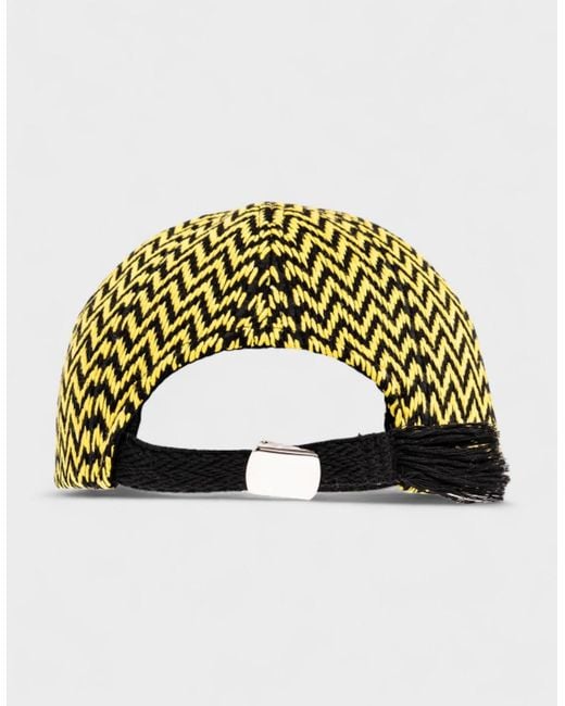 Lanvin Metallic X Future Curb Baseball Cap for men