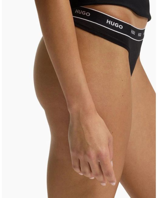 Boss Black 3-Pack Classic Logo Thongs