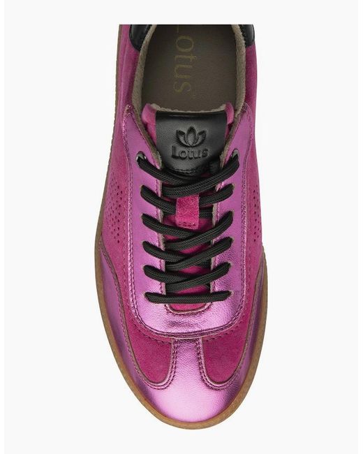Lotus Purple Frapporta Trainers