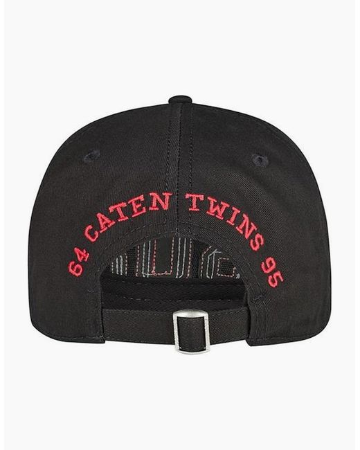 DSquared² Red Dsq2 Maple Leaf Cap Sn22 for men