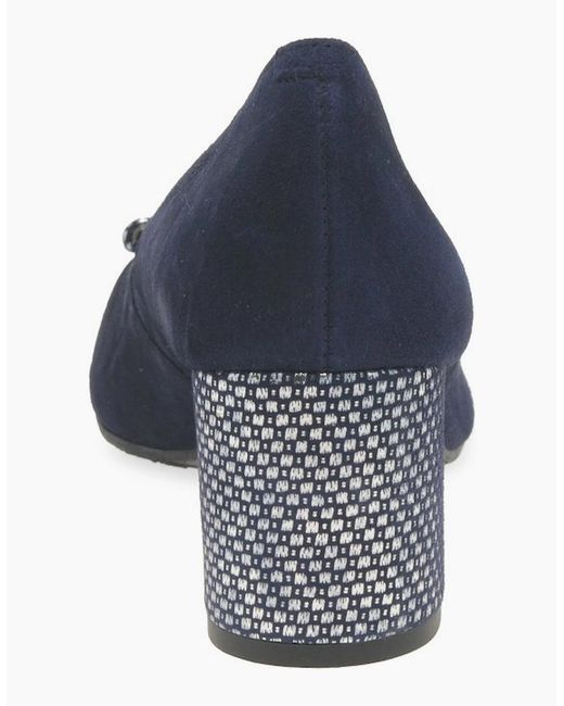 Bioeco Blue Daphne Court Shoes