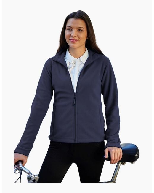 Regatta Blue Professional /Ladies Microfleece Full Zip Jacket