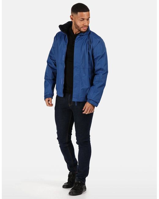 Regatta Blue Dover Waterproof Windproof Jacket for men