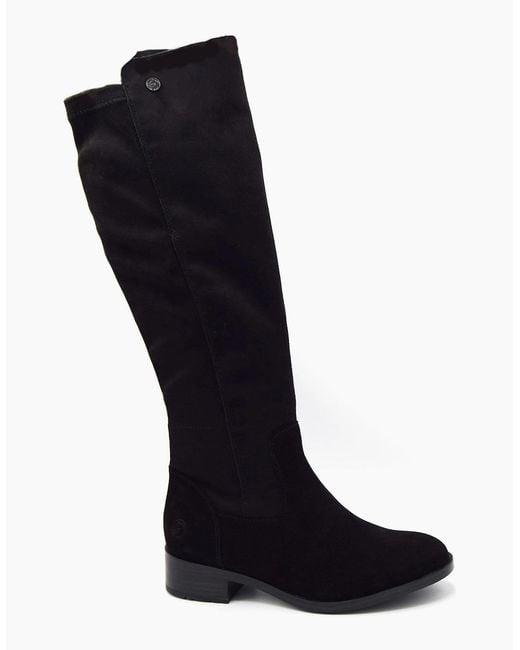Remonte Black Indri D3U70 Knee High Boots