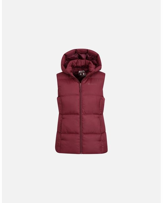 Mountain Warehouse Red Ladies Astral Ii Padded Gilet