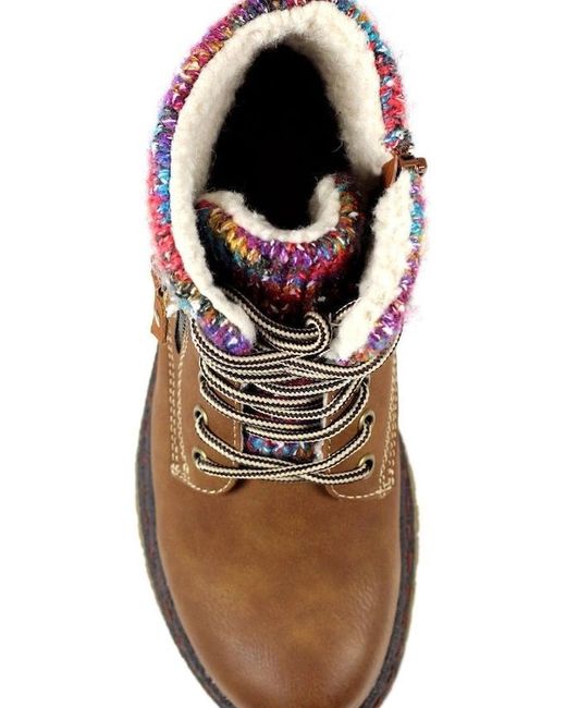 Lunar Brown Jalapeno Tan Waterproof Ankle Boot Glb099