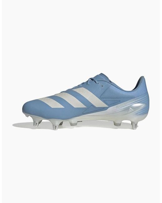 Adidas Blue Adizero Rs15 Pro Soft Ground Rugby Boots for men