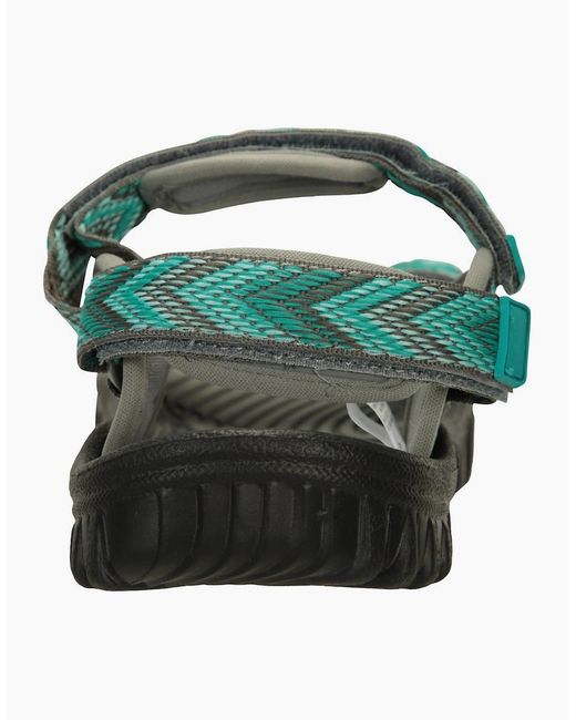 Mountain Warehouse Green Ladies Cyprus Chevron Sandals