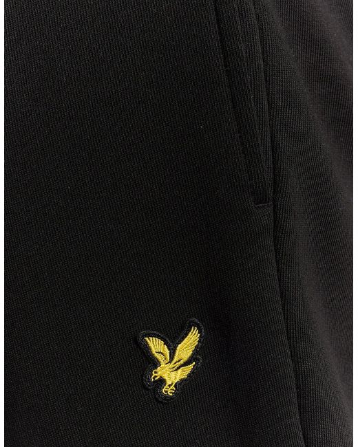 Lyle & Scott White Straight Leg Cotton Jogger for men