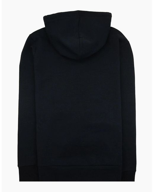 Boss Black Soody Stretch-Cotton Hoodie With Sandwich Logo 001 for men