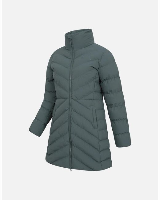 Mountain Warehouse Blue Ladies Anmore Padded Jacket