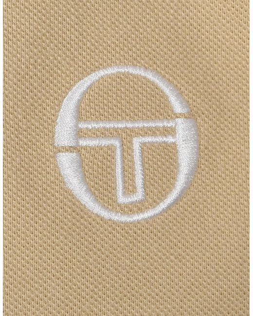 Sergio Tacchini Natural Seregio Tacchini Supermac Polo Mojave Desert/Rooibos Tea/Gardenia for men