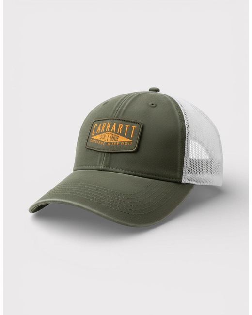 Carhartt Green Carhartt Graphic Patch Trucker Cap Dark for men