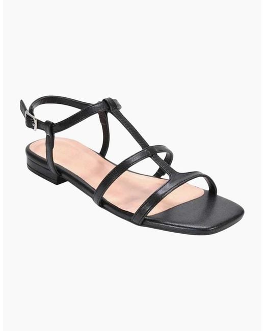 XY London Black Ladies Danielle Caged Sandals