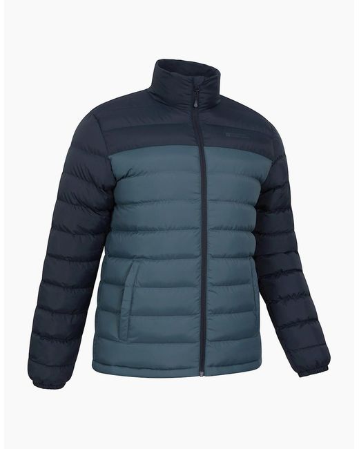 Mountain Warehouse Blue Vista Padded Jacket for men
