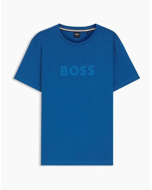 Boss Blue T-Shirt Rn 10249533 01 for men