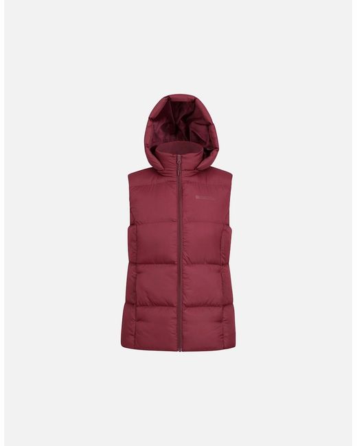 Mountain Warehouse Red Ladies Astral Ii Padded Gilet