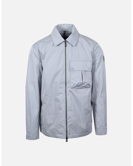 Belstaff Blue Drome Overshirt for men