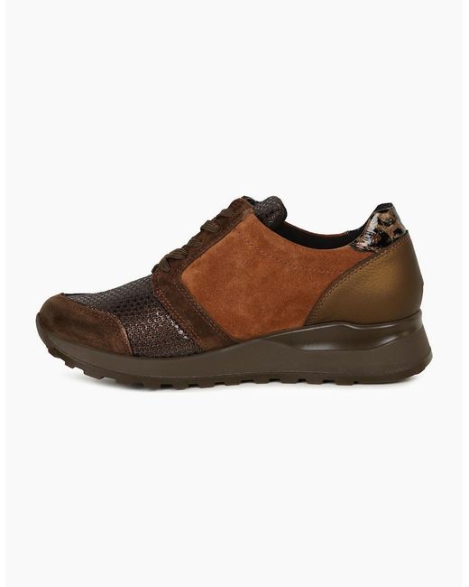 Waldläufer Brown Hiroko Trainers