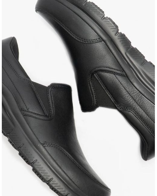 Skechers Black Work 77071Ec Flex Advantage for men