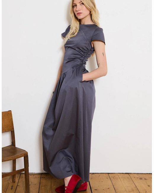 No Emotions UK Purple The Jeanne Dress
