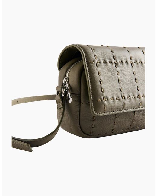 Ted Baker Green Stalina Stitch Detail Khaki Camera Bag