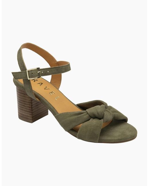 Ravel Metallic Balne Heeled Sandals