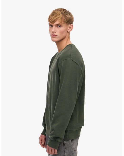 COLORFUL STANDARD Green Classic Organic Crew Neck Sweatshirt for men