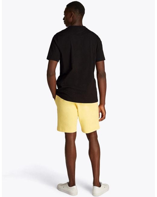 Tommy Hilfiger Black Stack T Shirt for men