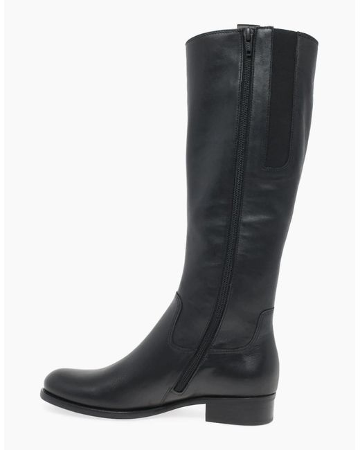 Gabor Black Brook S Knee High Boots