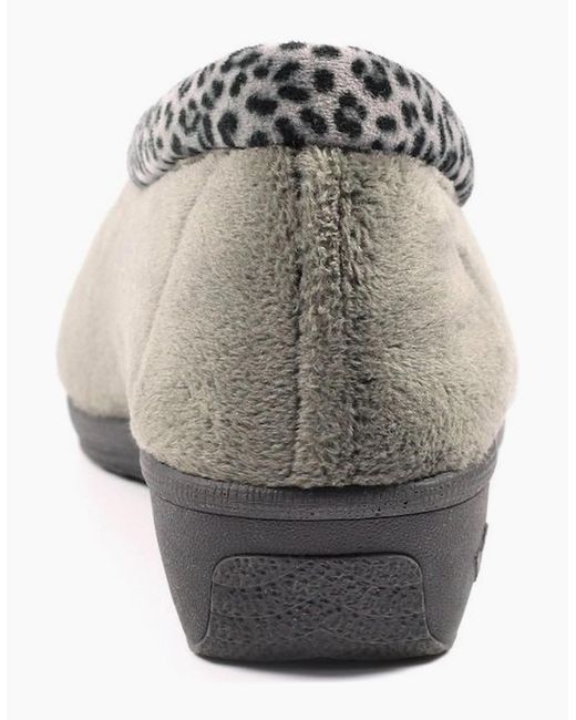 Lunar Gray Paloma Slippers
