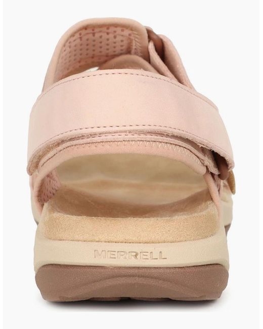 Merrell Pink Terran Backstrap Sandals