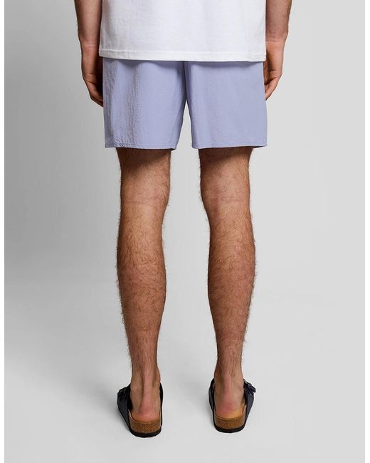 Lyle & Scott White Swim Shorts for men
