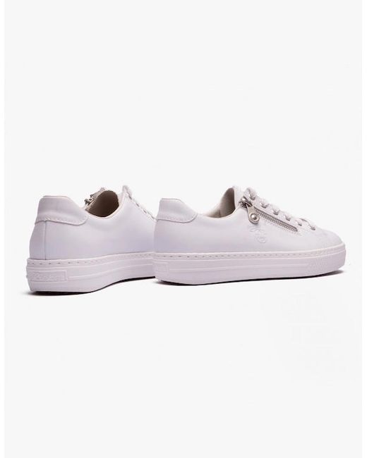 Rieker White L59L1 Casual Shoes/Combi