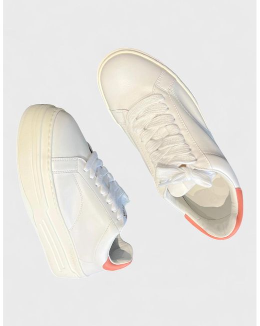 Lanvin White Ddb0 Platform Sneakers Wmns