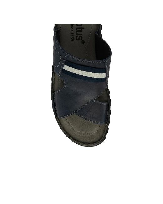 Lotus Blue Bastion Sandals for men