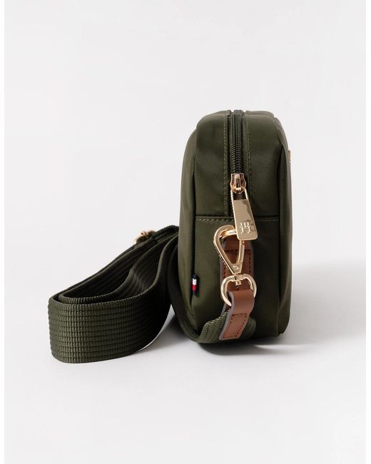 Tommy Hilfiger Green Popette Camera Bag