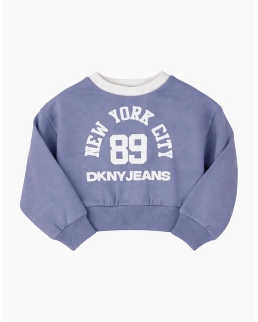 DKNY Blue Infants Lilac Two Piece Tracksuit for men