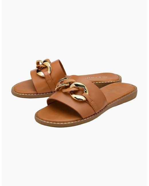 Lotus Brown Vida Sandals
